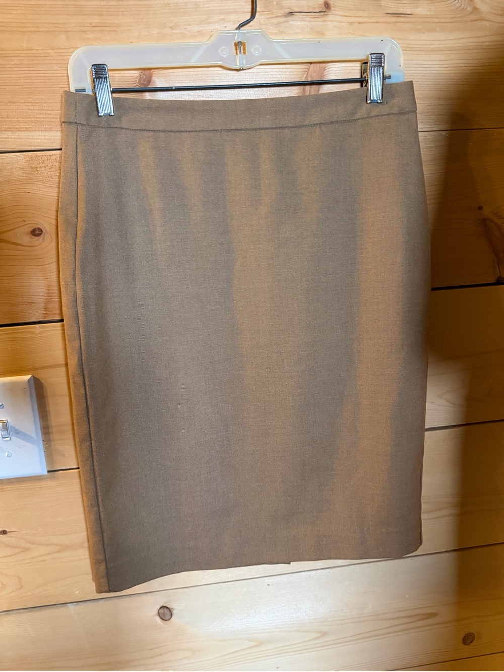 Banana Republic Tan Pencil Skirt